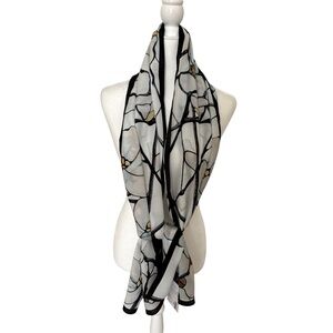 White Magnolia Scarf Louis Comfort Tiffany Collection The Met
